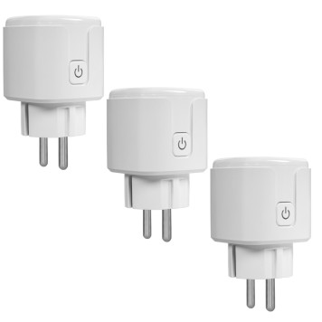 Комплект три умные съемные розетки HOMMYN 3RKNZ02-1