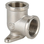 Угольник Gappo с креплением ВР-ВР никелированный 1/2