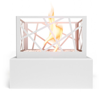 Биокамин Firelight BFP-T185BFW Bonfire White-1