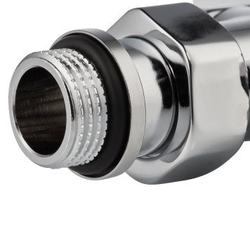 Набор термостатический для радиатора угловой ROYAL THERMO Design Pro 15 мм М30х1,5 (Хром)-3