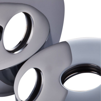 Набор термостатический для радиатора угловой ROYAL THERMO Design Pro 15 мм М30х1,5 (Хром)-5