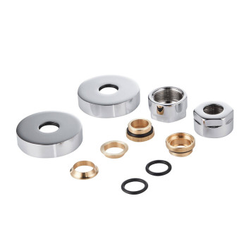 Набор термостатический для радиатора угловой ROYAL THERMO Design Pro 15 мм М30х1,5 (Хром)-6