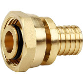 Муфта VARMEGA Slide-fit переходная (на евроконус) с накидной гайкой, 20x3/4EK, аксиальная, VM51712