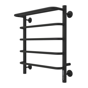 Полотенцесушитель электрический Larusso Стандарт с полкой КС П5 500х600 9005-1