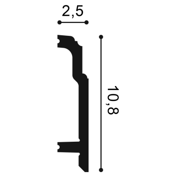 Плинтусы SX155F-2