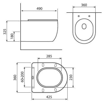 Allen Brau Fantasy Крышка-сиденье для унитаза 36x44x4h см, цвет: зеленый 4.11005.PT-7