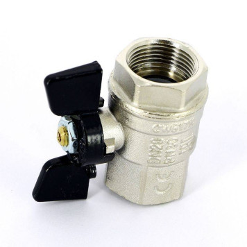 Кран шаровой Bugatti New Jersey ВВ бабочка 3/4