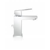 Смеситель для раковины GROHE Eurocube с донным клапаном и ограничением расхода воды, хром (2312700E)