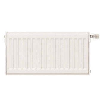 Радиатор панельный, ELSEN, ERV, профильный, ERV 21, глубина, мм-66, высота, мм-500, длина, мм-1600, нижнее подключение, с термостатическим вентилем, рабочее давление, бар-10, цвет-RAL 9016 (белый)