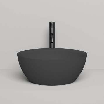 Salini Alda 02 Раковина 42.5х42.5х15.5см., накладная, без отв., S-Sense, цвет: RAL9005-1