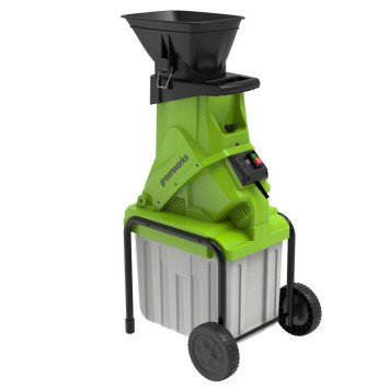 Измельчитель садовый электрический Greenworks GACSB-1