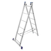 Лестница двухсекционная универсальная STAIRS 6 ступеней AL206 Лестница двухсекционная универсальная STAIRS 6 ступеней AL206