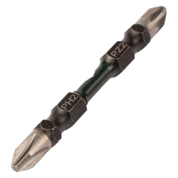 Бита SHYLD торсионная PH2-PZ2 двусторонняя х65 (10310)-1