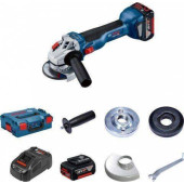 Аккумуляторная угловая шлифовальная машина GWS 18V-10 Professional