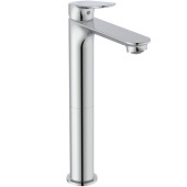 Ideal Standard Ceralife O Смеситель для раковины, на 1 отв., H24см., высокий, технология BlueStart, с донным клапаном Click Clack, цвет: хром. BE013AA