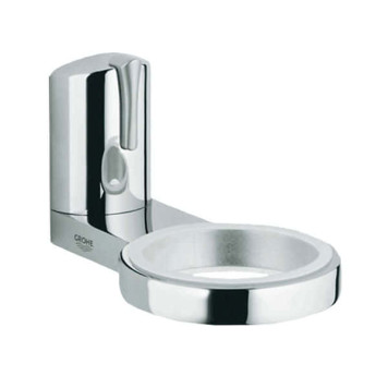 СНЯТGrohe 40 253 000 Ectos Держатель стакана 40253000Gr