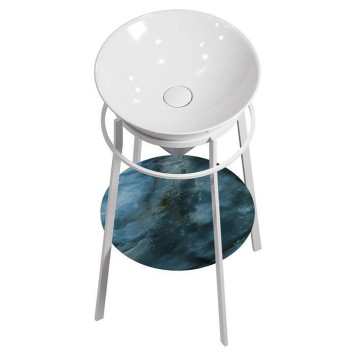 Kerama Marazzi CONO Металлическая структура напольная 44x77см, цвет: белый матовый-2