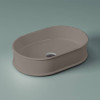 Artceram Atelier Раковина 60х40 см, без отв., настольная, без перелива, цвет: tortora. ATL002 40 00