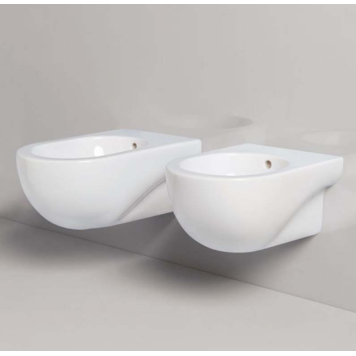 Azzurra Nuvola Биде подвесное 55x35xH25 см c 1 отв., с креплением KIT2000CF, цвет: Bianco lucido-6