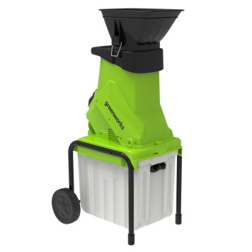 Измельчитель садовый электрический Greenworks GACSB-2