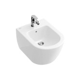 Биде, Villeroy Boch, Subway 2.0, подвесной, шгв 375-565-280, цвет биде-альпийский белый