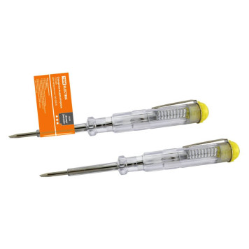 Отвертка-пробник ЭкспертЭлектрик TDM (индикатор) 135 мм, 100-500В-4