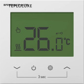 Термостат Теплолюкс Pontus электронный, с дисплеем белый