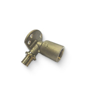 Угольник настенный для фальшстены с внутр. резьбой 16-Rp 1/2 длинный, 59 мм MX