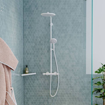 Hansgrohe AddStoris Угловая корзинка, цвет: белый матовый. 41741700-3