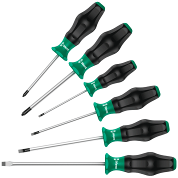 Набор отверток Wera Kraftform Comfort 1334/6 (05031551001)-1