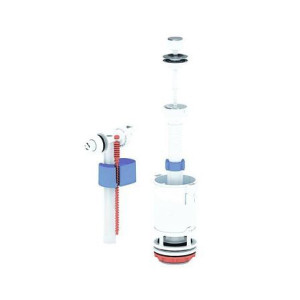 Арматура д/бачка набор 1/2  б/под хр шток 1реж АНИ Пласт Эконом WC4050M