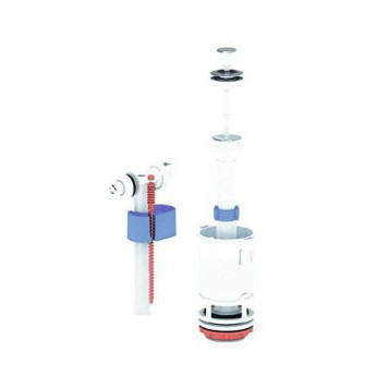 Арматура д/бачка набор 1/2 б/под хр шток 1реж АНИ Пласт Эконом WC4050M