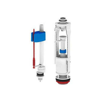 Арматура д/бачка набор 1/2 б/под бел кноп 1реж АНИ Пласт Эконом WC6050