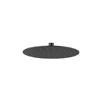 Newform X-STEEL 316 Верхний душ, 25см., без кронштейна, G1/2 , цвет: PVD Brushed gun metal. 29392X.59.064