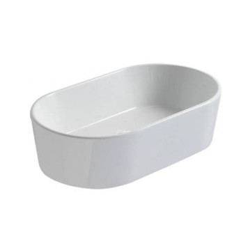 Globo Forty3 Раковина 60х35х16 см, без отв., цвет: белый-1