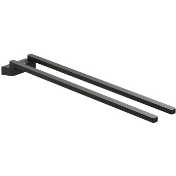 Полотенцедержатель (поворотный), 42 см TD 340.20 черный X07P564