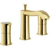 SI98211/1GDP SOFI смеситель для раковины на 3 отверстия, золото SI98211/1GDP