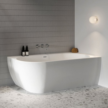 Ravak Freedom Corner P Ванна 170x80см, пристенная, цвет: белый. XC00100040