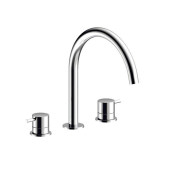 Almar Смеситель для раковины, на 3 отв, цвет: хром. E214004.CR