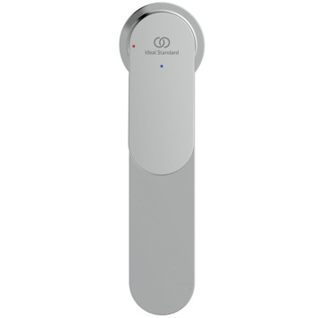 Ideal Standard Ceralife O Смеситель для раковины, на 1 отв., H24см., высокий, технология BlueStart, с донным клапаном Click Clack, цвет: хром. BE013AA-5