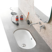 Globo Forty3 Раковина 60х37х20 см, без отв., цвет: белый матовый. SC043.BO