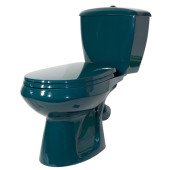 43325110202 Унитаз-компактЭлиссаСтандарт/ зеленый, нижний подвод воды, косой выпуск (старый арт. 43325130202) 43325110202