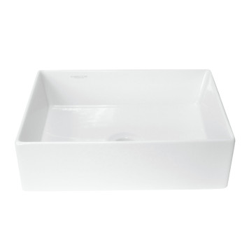 NOVEL SLIM 40 Умывальник накладной Белый S1 (WB.CT/Novel/40-N.Slim/WHT.G/S1) WB.CT/Novel/40-N.Slim/WHT.G/S1