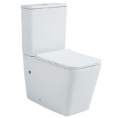 AQ1263N-00 ЛИБРА New Унитаз напольный безободковый с бачком 630390825мм, горизонтальный выпуск, тонкое сиденье с механизмом плавного закрывания, кре AQ1263N-00