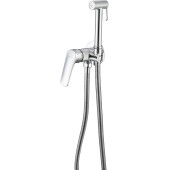 AQ1019CR ВЕГА комплект для гигиенического душа встроенный (смеситель + гигиеническая лейка + шланг) AQ1019CR