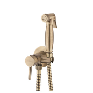 Reitano 55STF Смеситель для биде Retro (скрытый монтаж, латунная лейка), Комплект, Old Bronze 55STFBSRBR