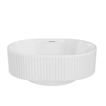 Kerama Marazzi ArtBasin Sabbia Раковина накладная 50.5х36.6см., без отв., цвет: белый глянцевая-5