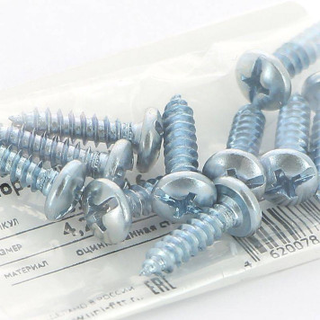 Саморез Uni-Fitt для монтажной планки для водорозеток, 4,2 х 16 мм-3