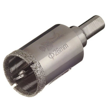 Коронка алмазная по керамике и кафелю с центрирующим сверлом Trio-Diamond 28 мм 400028-1