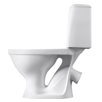 1P2012S0000BF Унитаз-компакт Соната белый, сидение полипропилен (арт.188012S0020B0), кос вып 1.P201.2.S00.00B.F